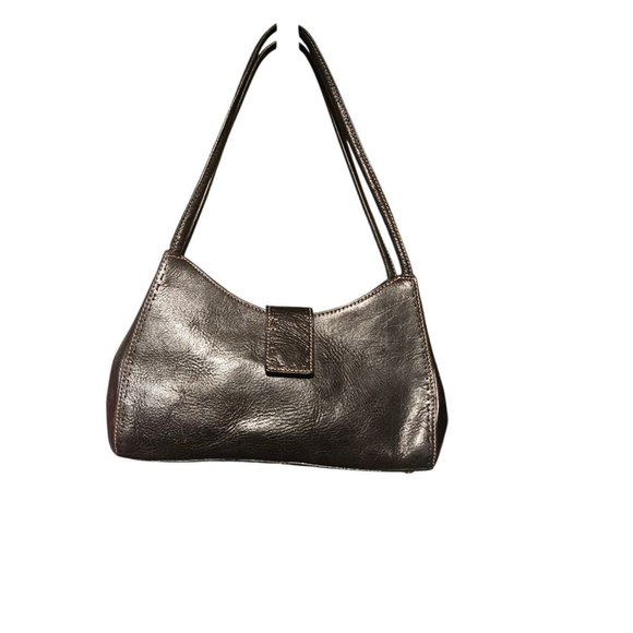 Fossil Black Leather Shoulder Bag One Size - Picture 5 of 16